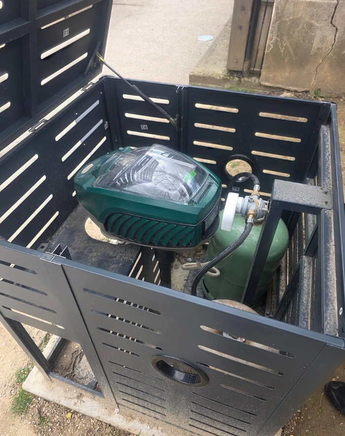 Mosquito Magnet installé